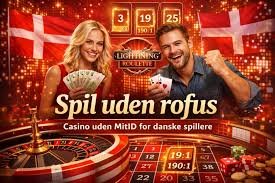 Casino uden ROFUS Betal med frihed og lethed